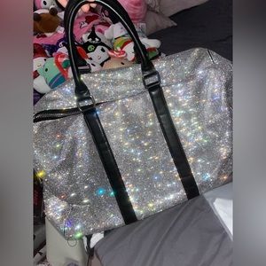 Rhinestone Duffle Bag